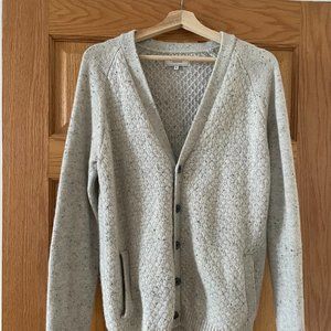 Frank and Oak grey cardigan